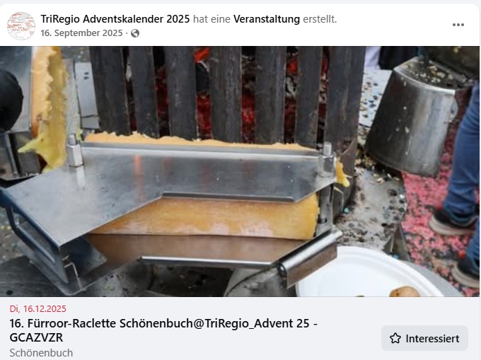 16. Fürroor-Raclette Schönenbuch@TriRegio_Advent 25