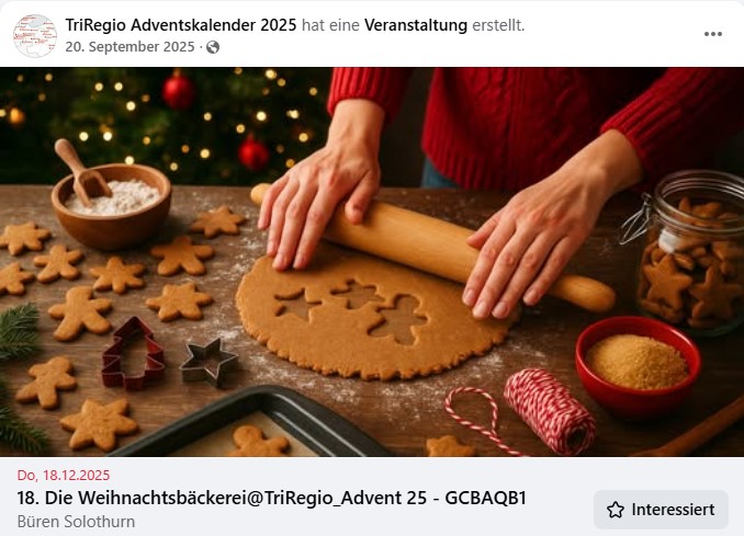 18. Die Weihnachtsbäckerei@TriRegio_Advent 25